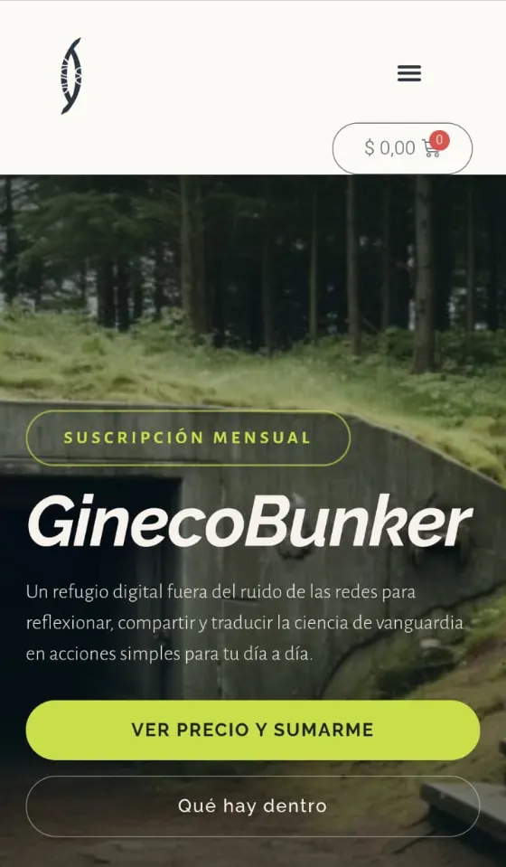 GinecoBunker en celular